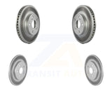 Front Rear Coated Disc Brake Rotors Kit For Lexus CT200h