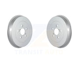 Rear Coated Brake Drums Pair For Toyota Matrix Pontiac Vibe