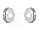 Rear Coated Brake Drums Pair For Chevrolet Colorado GMC Canyon Isuzu i-290 i-280