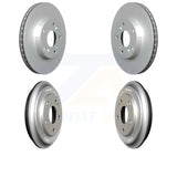 Front Rear Disc Brake Rotors Drums Kit For Honda Civic