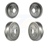 Front Rear Brake Rotors Drum Kit For Chevrolet Silverado 1500 GMC Sierra Classic