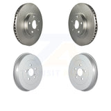 Front Rear Disc Brake Rotors Drums Kit For Toyota Matrix Pontiac Vibe