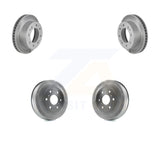 [Front+Rear] 2011 Chevrolet Silverado 1500 Hybrid Coated Rotor Drums Kit For Max Braking