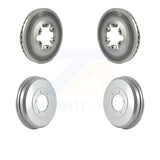 Front Rear Brake Rotors Drums Kit For Chevrolet Colorado GMC Canyon Isuzu i-290