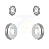 [Front+Rear] 2009-2012 Chevrolet Colorado GMC Canyon Coated Rotor Drums Kit For Max Braking