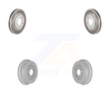 Front Rear Brake Rotors Drum Kit For Dodge Chrysler Town & Country Grand Caravan