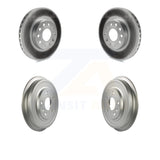 Front Rear Disc Brake Rotors Drums Kit For Volkswagen Jetta Beetle