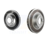 Front Coated Brake Rotors Kit For Audi Q7 Porsche Cayenne Volkswagen Touareg 911