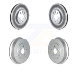 Front Rear Disc Brake Rotors Drums Kit For Chevrolet Cruze Limited