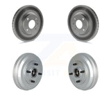 [Front+Rear] 2009-2011 Ford Focus Coated Rotor Drums Kit For Max Braking