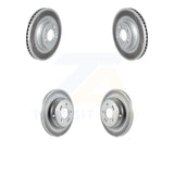 [Front+Rear] 2009-2011 Hyundai Genesis 3.8L Premium OE Coated Rotors Brake Kit For Max Braking