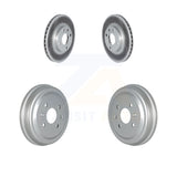 Front Rear Disc Brake Rotors Drums Kit For 2016-2021 Chevrolet Spark