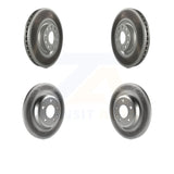 [Front+Rear] 2009 Audi A4 Quattro Convertible Premium OE Coated Rotors Brake Kit For Max Braking