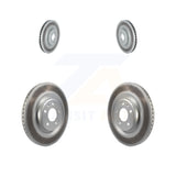 Front Rear Coated Disc Brake Rotors Kit For Audi Q7 SQ5 S5 S4 Sportback Q5 PHEV