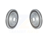 Front Coat Brake Rotors Pair For 19-21 Subaru Forester With 316mm Diameter Rotor