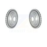 Rear Coat Brake Rotor Pair For Mercedes-Benz ML350 GLE350 GLE43 AMG GLE400 ML400