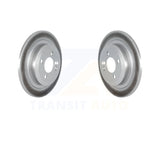 Rear Coated Disc Brake Rotors Pair For Mini Cooper