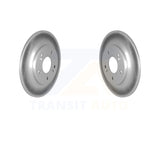 Rear Coated Disc Brake Rotors Pair For Hyundai Kona Kia Seltos