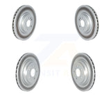 Front Rear Coat Brake Rotors Kit For 16-17 Mercedes-Benz GLE400 With AMG Package