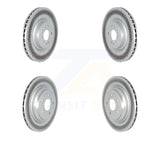 Front Rear Coat Brake Rotors Kit For 16-17 Mercedes-Benz GLE400 With AMG Package