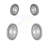 Front Rear Coat Brake Rotors Kit For Mercedes-Benz GLE43 AMG GLE450 GLE400 ML550