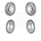 Front Rear Coated Disc Brake Rotors Kit For Kia Sportage Hyundai Nexo