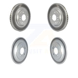 Front Rear Coated Disc Brake Rotors Kit For Kia Sportage Hyundai Tucson