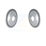 Rear Coated Disc Brake Rotors Pair For Kia Sportage Hyundai Tucson Nexo