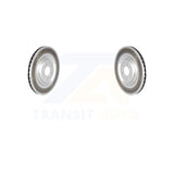 Rear Coated Disc Brake Rotors Pair For Audi Q7 Q8 e-tron Quattro Sportback