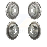 Front Rear Coat Brake Rotor Kit For Mercedes-Benz C300 With 322mm Diameter