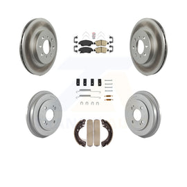 2004 2005 Honda i-VTM4 Civic Si Coupe 1.7L Drum rear brakes