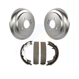 Rear Coated Brake Drum Parking Shoes Kit For Kia Rio Hyundai Accent Rio5