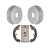 Rear Coated Brake Drum Shoes Kit For Toyota Corolla Prizm Chevrolet Geo