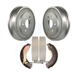 Rear Coated Brake Drum Shoes Kit For Chevrolet Silverado 1500 GMC Sierra Classic