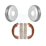 [Rear] 2009-2012 Chevrolet Colorado GMC Canyon Premium Coated Brake Drum Shoes Kit For Max Braking