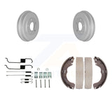 Rear Coated Brake Drum Shoes Spring Kit For Ford Escape Mazda Tribute Mercury