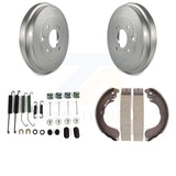 Rear Coated Brake Drum Shoes Spring Kit For Nissan Sentra Versa Cube