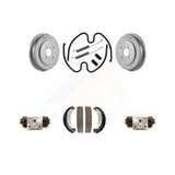 Rear Coat Brake Drum Shoe Spring Cylinder Kit For Chevrolet Cobalt Saturn Ion G5