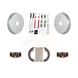 Kit de ressorts et cylindres de chaussures de tambour de frein à revêtement arrière, pour Pontiac Vibe Toyota Matrix 