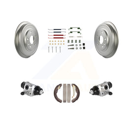 2011 2012 Volkswagen VW 4Motion Motion Jetta Drum rear brakes