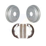 Rear Coated Brake Drum Shoes Kit For 2015 Chevrolet Spark Without Hub Assembly