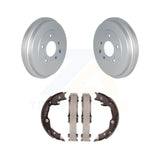 Rear Coated Brake Drum Parking Shoes Kit For 2013-2018 Nissan Sentra