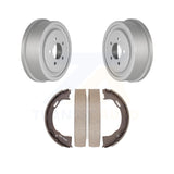 Rear Coated Brake Drum Shoe Kit For 1998-2002 Ford Ranger With 10