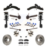 Front Rotor Brake Pad Bearing Suspension Kit (15Pc) For Buick Rendezvous Pontiac