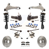 Front Rotor Brake Pad Bearing Suspension Kit (15Pc) For 06-11 Buick Lucerne 4.6L