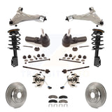 Front Rotor Brake Pad Bearing Suspension Kit (15Pc) For 06-11 Buick Lucerne 4.6L