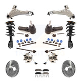 Front Disc Rotor Brake Pad Bearing Shock Suspension Kit (15Pc) For Buick Lucerne