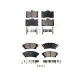 Front Rear Semi-Metallic Brake Pads Kit For Lexus GS350 IS300 IS200t IS350 RC350