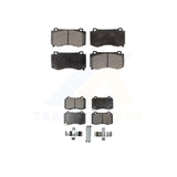 Front Rear Semi-Metallic Brake Pad Kit For Dodge Charger Chrysler 300 Challenger