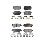 Front Rear Semi-Metallic Brake Pads Kit For Mini Cooper Countryman Paceman